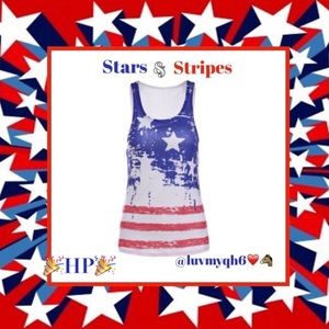 Stars & Stripes Tank Top🎉HP🎉